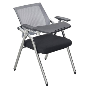 Ghế training có bàn viết chân gấp inox