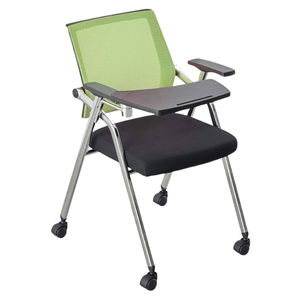 Ghế đào tạo liền bàn chân inox: GDT02