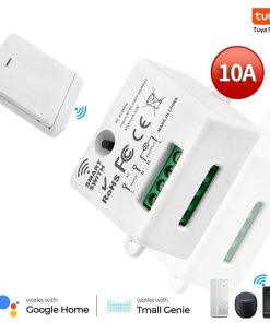 WiFi 433 MHz Mini Smart Switch TUYA Single Live And Neutral Wire