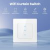 Wifi nhà thông minh Rèm ứng dụng thời gian điều khiển bằng giọng nói điện con lăn màn trập