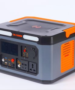 Máy Phát Điện Năng Lượng Mặt Trời Di Động Vỏ Nhôm – Pin Sạc Dự Phòng Công Suất Lớn Cho Cắm Trại, Câu Cá